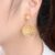 YienDoo Boho Pearl Shell Drop Earrings Studs Vintage Pearl Scallop Earrings Gold Summer Beach Earrings Shell Dangle Earrings Jewelry Gifts for Women Girls