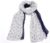 REINDEAR Premium Navy Marine Anchor Print Cotton Scarf