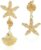 Vavhoo Starfish Earrings for Women Seashell Earrings for Girls Sea Shell Conch Dangle Earrings Hypoallergenic Cute Starfish Shell Drop Earrings Shell Earrings Studs Shell Jewelry Gifts Funny Earrings