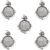 10 Qty – 25mm – Circle – Antique Silver – Anchor Blank Round Bezel Cabochon Base Setting Pendant Tray – Deanna’s Supply Shop LLC