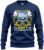 Custom Navy Veterans Mens Sweater, Military Maritime Apparel, Naval Vet Gifts