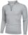 COOFANDY Men’s Quarter Zip Up Sweaters Slim Fit Casual Long Sleeve Knitted Mock Neck Pullover Sweaters