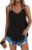 Zeagoo Women Flowy Tank Tops Casual Summer Tops Sexy Tank Tops Spaghetti Strap V Neck Sleeveless Tunic Camisoles