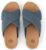 The Sak Penelope Slide Sandal – Women’s Flat Fashion Slides with Soft Cushion Sole -Hand Crochet Slip On Sandals For Everyday