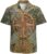 Mens Hawaiian Shirts Short Sleeve Button Up Beach Shirts