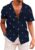 KYKU Funky Hawaiian Shirt for Men Palm Beach Shirts Tropical Vacation Shirts