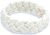 White Cotton Sailor Knot Bracelet (Medium)