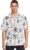 visesunny Stylish Men’s Seasonal Hawaiian Print Button Down Short Sleeve Shirt Beach Clothing Unisex S-XXXL