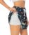 Nautical Sailing Pirate Theme Print Women’s Running Shorts High Waisted Athletic Shorts Quick Dry Gym Workout Shorts