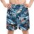 Mesh Lining Design with Vivid Quick Dry Board Shorts Men’s Swimming Beach Shorts