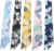 Uainhrt 5pcs Creative Leaves Design Bag Handbag Handle Ribbon Scarf Hair Head Band Neck Scarf Neckerchief Scarf Fashion Gifts