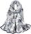 ANDANTINO 100% Mulberry Silk Long Scarf for Women Large Shawls for Headscarf and Neck- Oblong Hair Wraps with Gift Packed