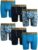 Reebok Boys Boxer Briefs- 6 Pack Long Leg Athletic Performance Stretch Boys Underwear – Breathable Boxers for Boys (6-18)