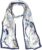 ANDANTINO 100% Silk Scarf for Women 59”*6.3” Long Shawls for Headscarf and Neck- Oblong Hair Wraps with Gift Packed